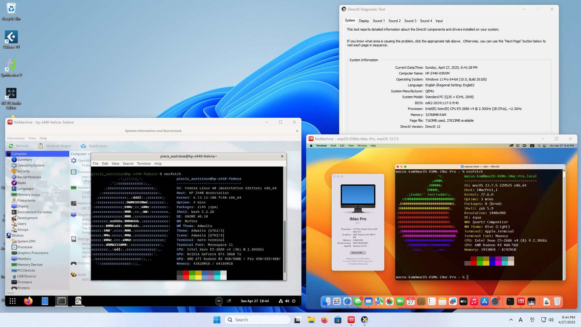 [10.28 수정 / 개인참고용] HP Z440 현재까지의 셋업
